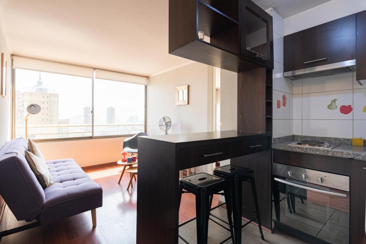 Апартаменти Urban Art - 1Br, Wifi, Smart Tv & Metro Сантьяго Екстер'єр фото
